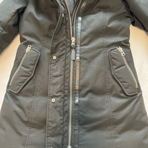 Mackage Kerry Down Parka, Women’s Small, Black, Raccoon Fur, Excellent Condition - Picture 6 of 16